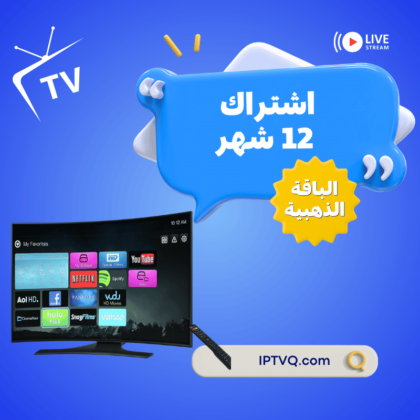 اشتراك IPTV سنة لمدة 12 شهر – الباقة المميزة في (أوروبا)